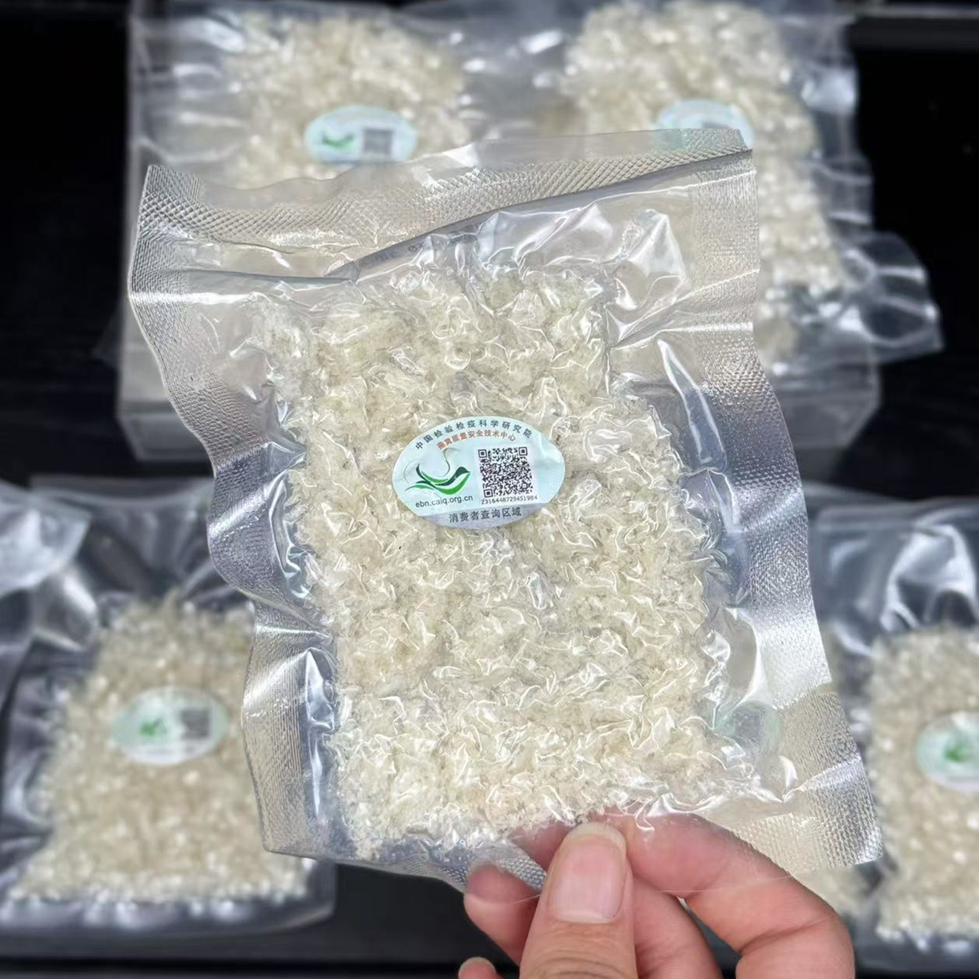 New Nourishing genuine goods Indonesia Malaysia Traceability Code Bird's Nest High Clarity Hair-free Broken Swallow Brewers Pregnant Women Nourishing Wholesale