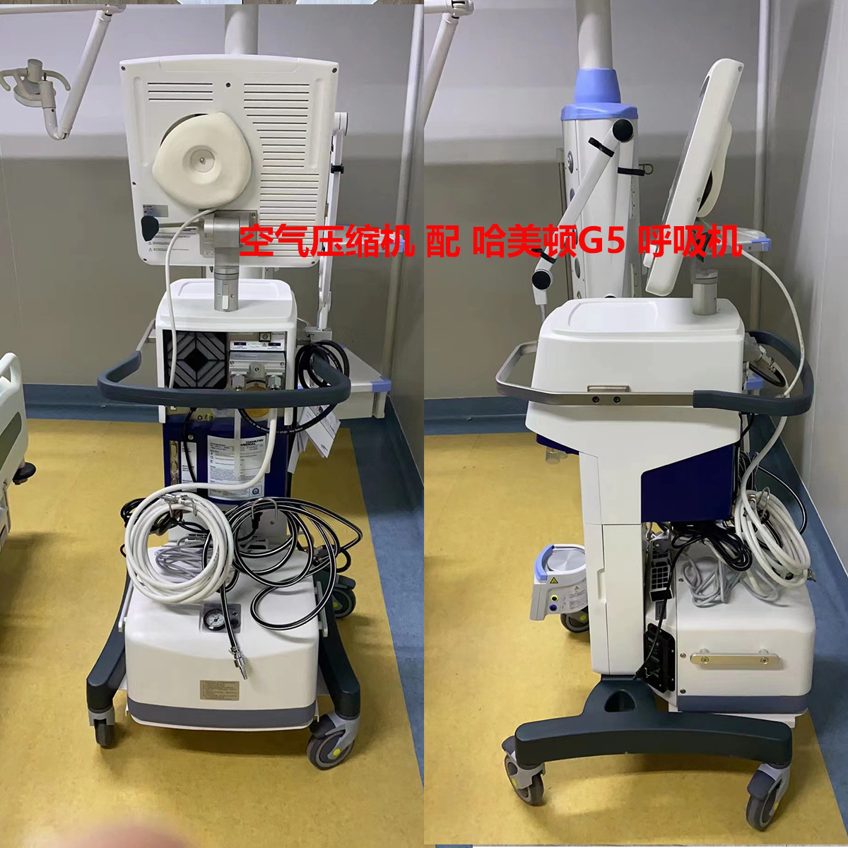 Ventilator-Specific Oil-Free Silent Air Compressor Precision Vacuum Pump New 220V Laboratory Hospital Matching