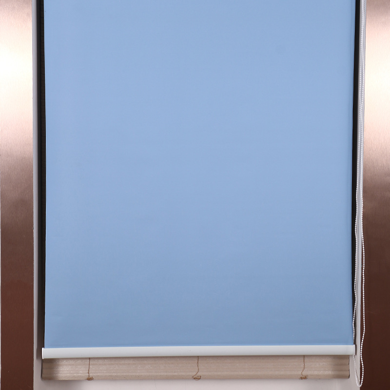 Office lifting engineering shutter curtain punch-free shading sun protection thermal insulation LOGO advertising shutter Bank