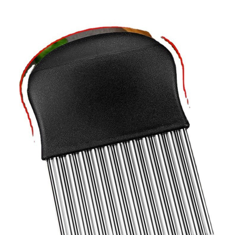 Stainless Steel Wolf Tooth Potato Kitchen Cutting Vegetable Potato Slicing Wave Household Corrugated Fancy French Fries Knife