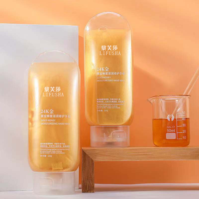 Воск для рук Rifsa 24K Gold Honey увлажняющий и восстанавливающий, гидратирующий, увлажняющий, противозамерзающий и противотрещинный, горячий товар на рынке