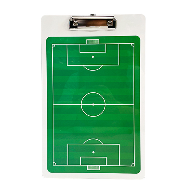 Double-sided Magnetic Football Training Tactical Board PVC Portable Game Coach Writable Erasable Tactical Teaching Board