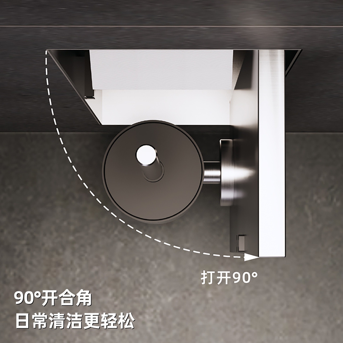 Stainless Steel Recessed Niche Bathroom Wall Storage Cabinet Integrated Toilet Brush Holder Tissue Box Bathroom Niche