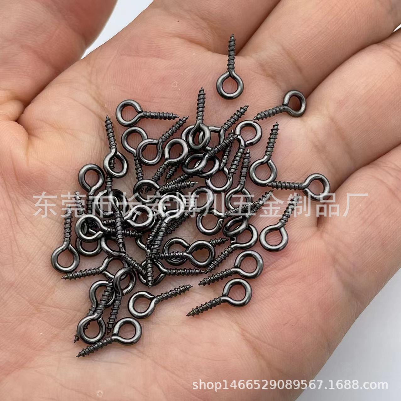 Self-tapping screw eye nail thread sheep angle nail DIY handmade accessories