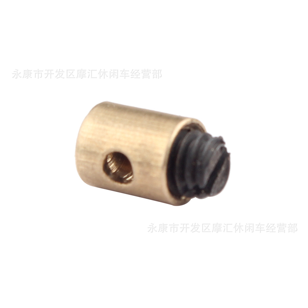 Off-Road Motorcycle Atv Four-Wheel Beach Gy6 Skateboard Throttle Cable Pull Wire Brake Stop Bolt Pin 5*6mm