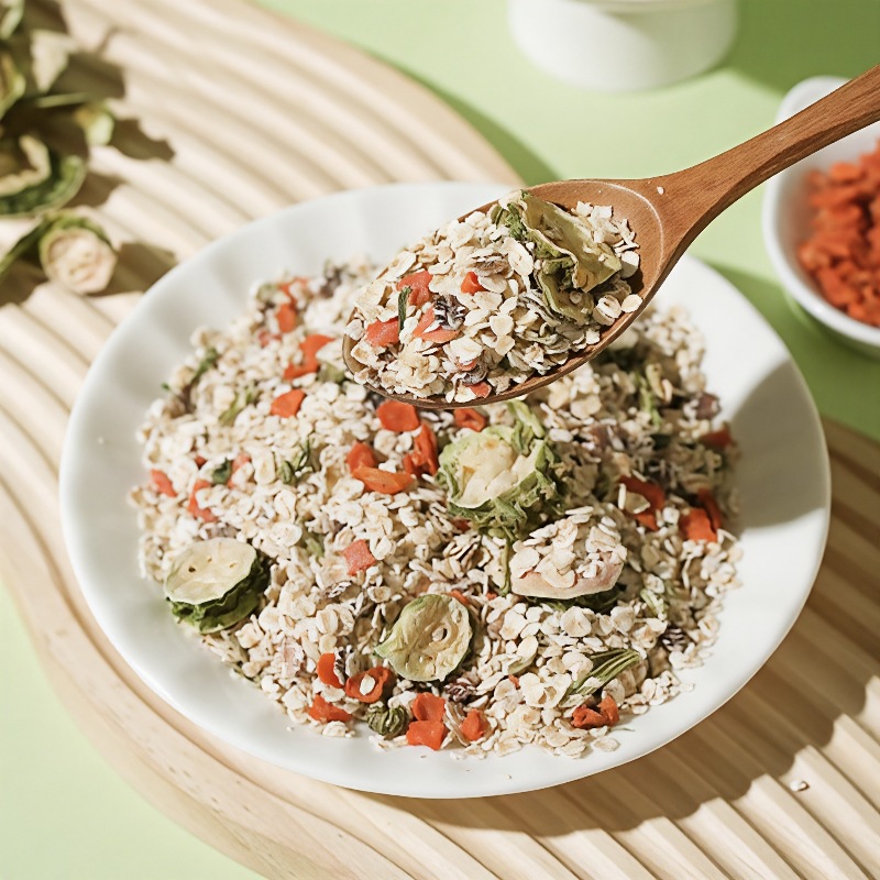 [Ready Stock] Gucheng Holiday Bitter Melon Celery Pueraria Oatmeal 500g