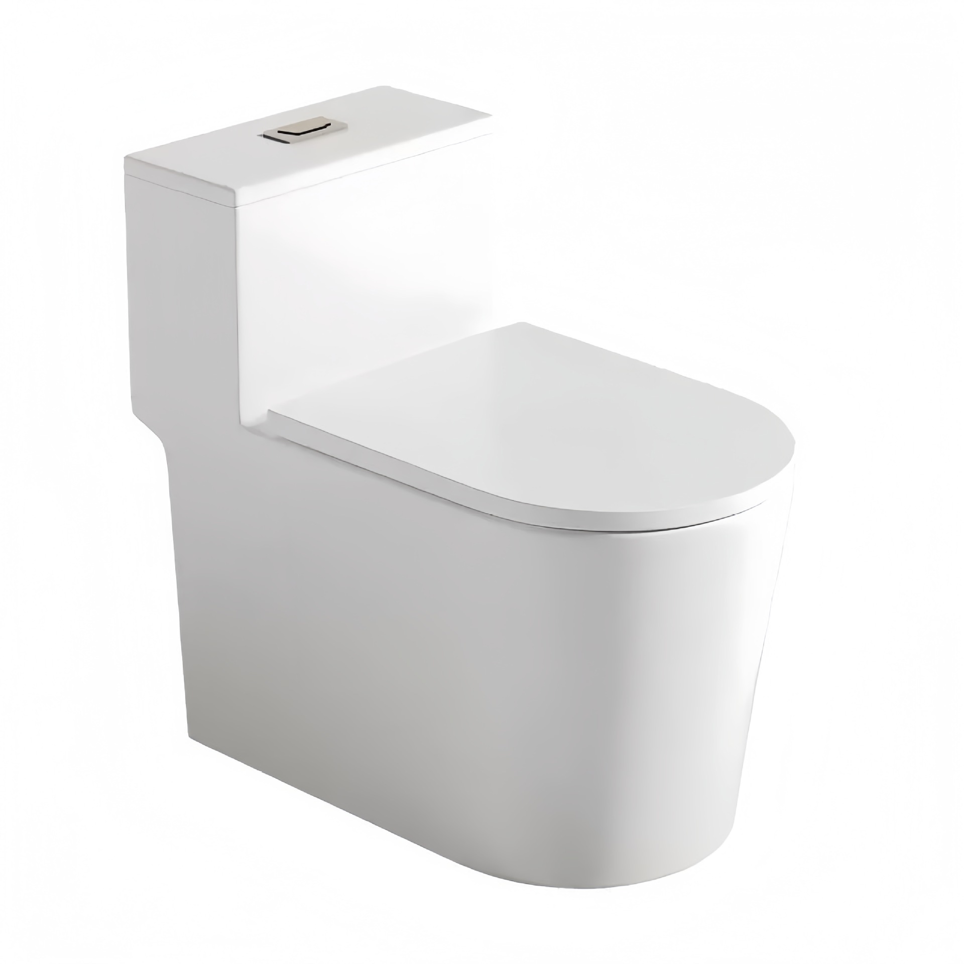 Toilet Household Large-Diameter Silent Water-Saving Large-Impact Siphon-Type Small-Sized Toilet with Anti-Odor and Anti-Splash Toilet