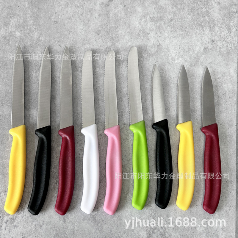 Кросс-бордерный нож для стейка из нержавеющей стали, с зубцами, западный стиль, столовая посуда для ресторанов и отелей, стиль для кемпинга, западный нож для стейка в наличии