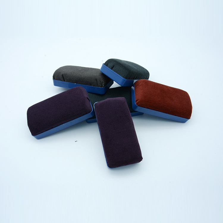 Dingdong Whiteboard Eraser Manufacturer Direct Supply Large and Small Velvet Magnetic Plastic Easy-To-Wipe Chalk Accessories Blackboard Eraser Brush