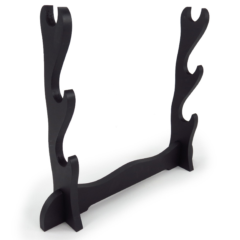 Wooden Longquan Knife Holder Knife Holder One-layer Two-layer Three-layer Samurai Display Knife Holder