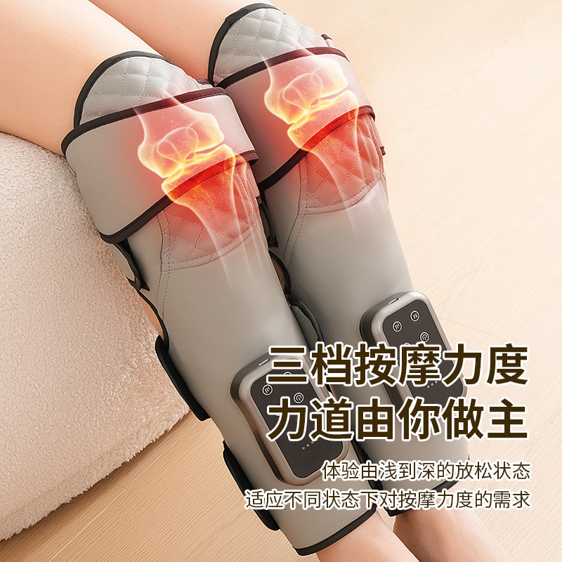 Cross-Border New Leg Airbag Knee Heating Physiotherapy Instrument Two-In-One Electric Heating Knee Pads Old Cold Leg Leg Protection Artifact