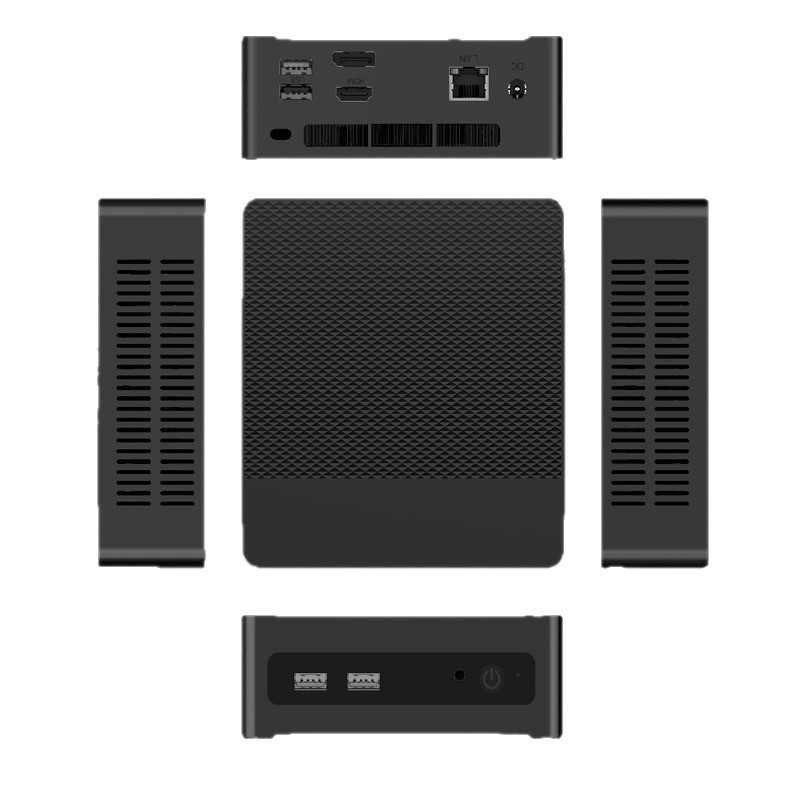 12 Generation N100 Mini Computer 4K Home Network Port Soft Routing Business Office Portable minipc Mini Host
