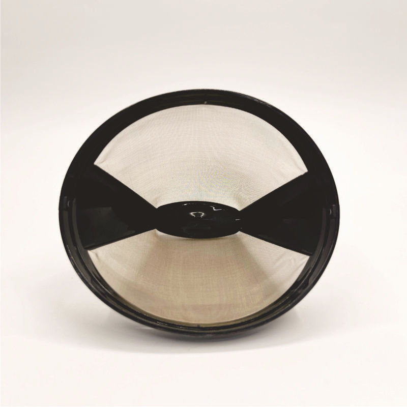 Coffee machine filter gouache separation tea maker golden coffee strainer 304 stainless steel outlet funnel filter basket