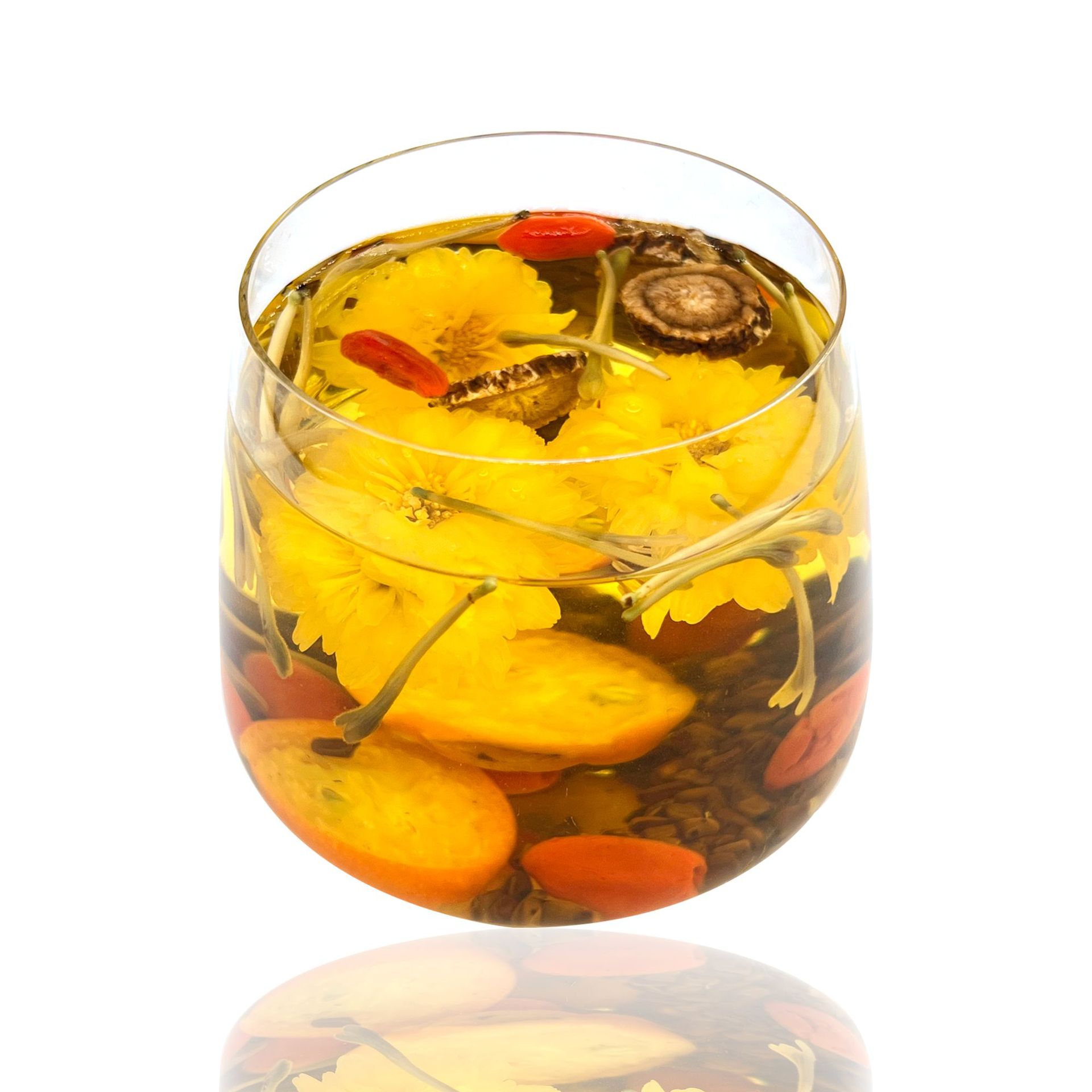 Zhongzhi jar roasted milk ingredients package health scented tea flower fruit tea longan red jujube wolfberry chrysanthemum tea loose batch free mix