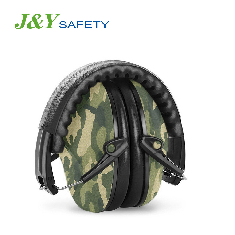 Children's mini folding noise reduction earmuffs professional sleep learning shooting sound insulation protective earmuffs wholesale