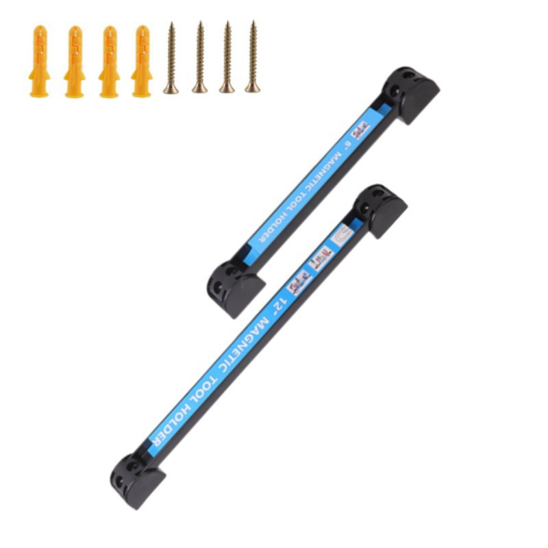 Magnetic Tool Holder Magnetic Tool Strip Strong Magnetic Hardware Tool Storage Magnetic Strip Holder 8/12/18/ 24inch
