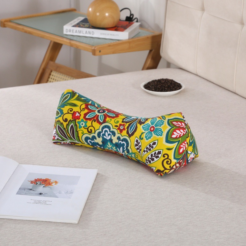 Buckwheat Shell, Cypress Seed Shell, Pepper Seed Cervical Spine Pillow, Neck Bone Pillow, Triangle Pillow, Adult Pillowcase Removable and Washable