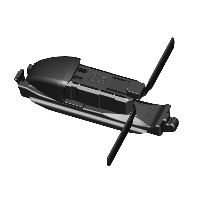 Multifunctional wiper buckle interface replaceable interface U-shaped hook in-line dovetail B2 with wing B5 tank buckle