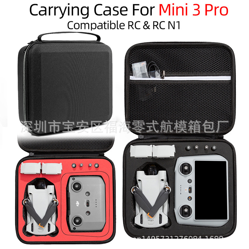 For DJI Mini 3 Pro Storage Bag Mini 3 Pro Clutch Bag Travel Dji UAV Portable