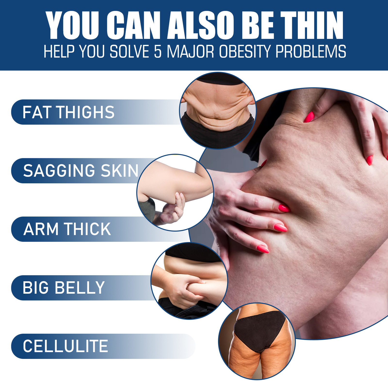 Jaysuing Body Care Cream Belly Arm Leg Skin Massage Cream Care Cream