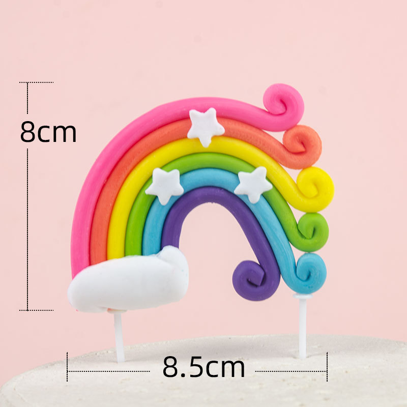 Cake Decoration Graduation Season Boys and Girls Ornaments Kidsren's Lollipop Series Plug-In Cake Decoration Accessories Ornaments