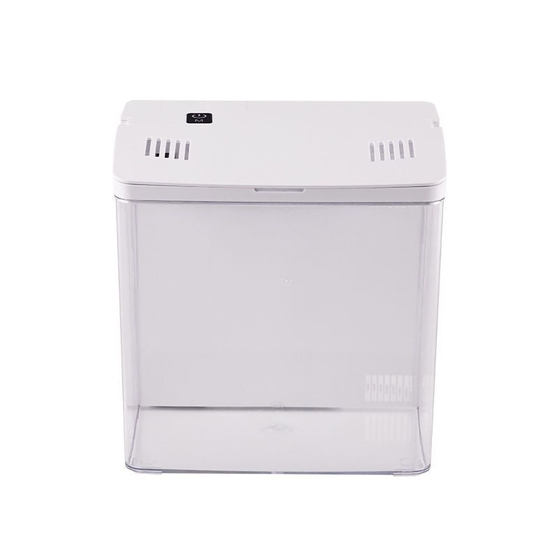 Household Fish Tank Living Room Small Mini Betta Fish Tank Desktop Water Change-Free Ecological Tank Self-Circulating Back Filter Goldfish Tank