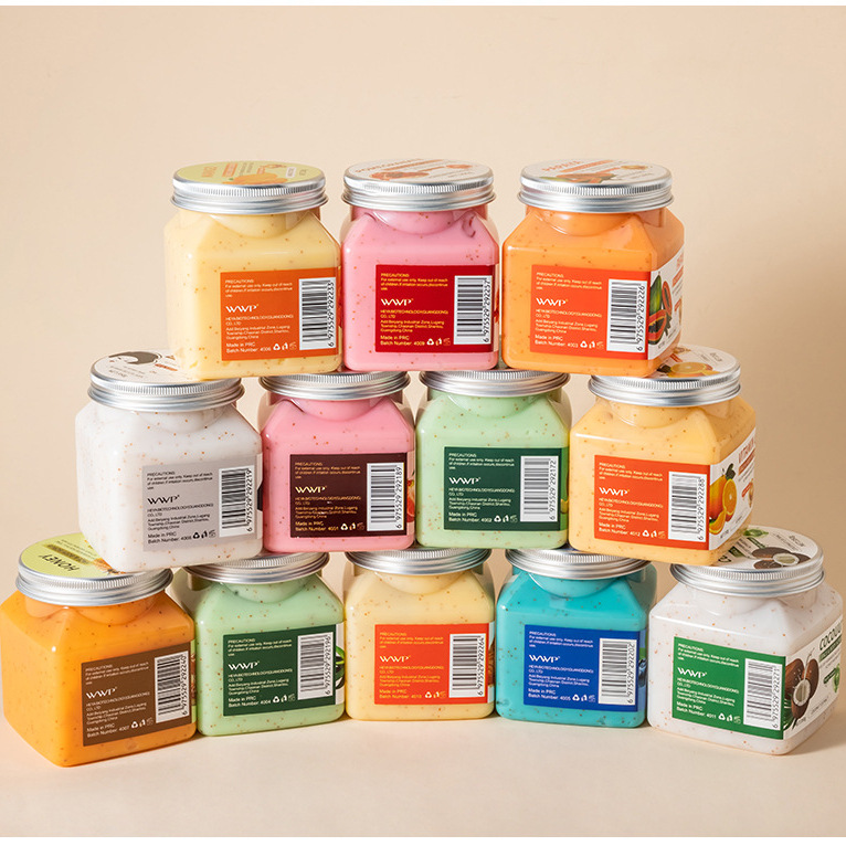 Full English Export Scrub Exfoliating Chicken Skin Deep Cleaning Cross-Border Coffee Body Scrub Wholesale 350g