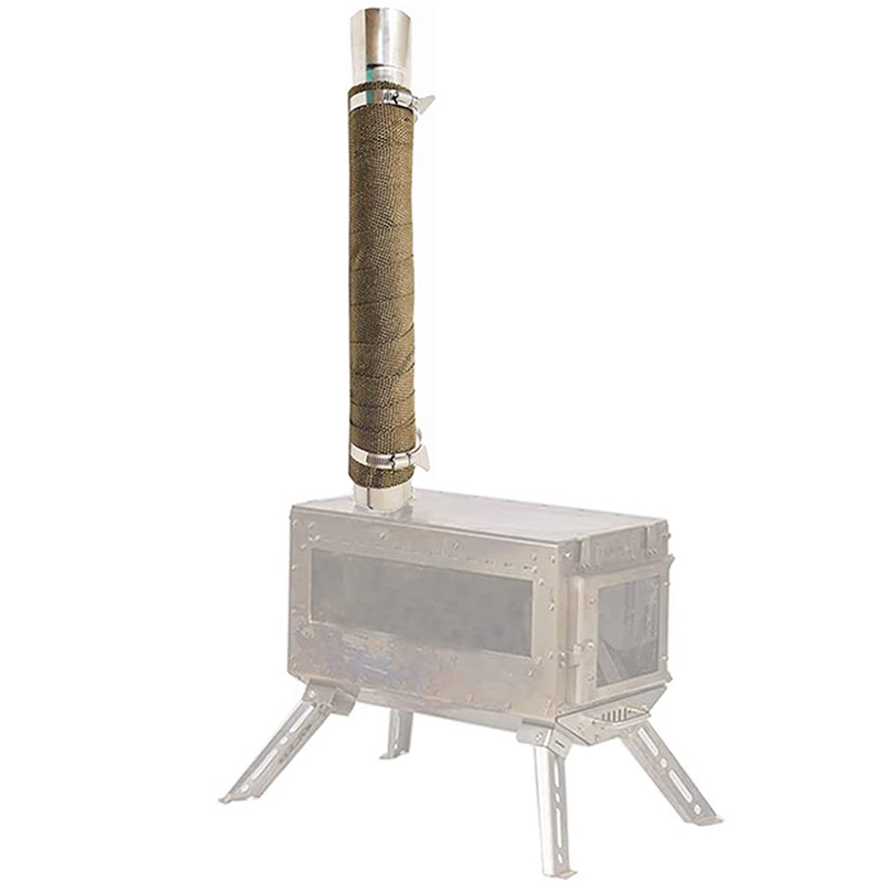 Огнеупорный и противоожоговый защитный пояс для печной трубы используется для печной трубы, теплоизоляционный пакет для выхлопной трубы мотоцикла