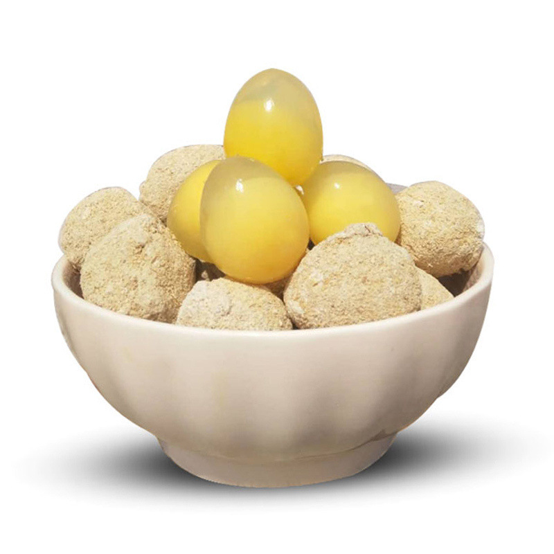 Preserved Eggs, Lead-Free Craft Yellow Heart Preserved Eggs, Authentic Sugar Heart Preserved Eggs, Gray Egg Wholesale Delivery