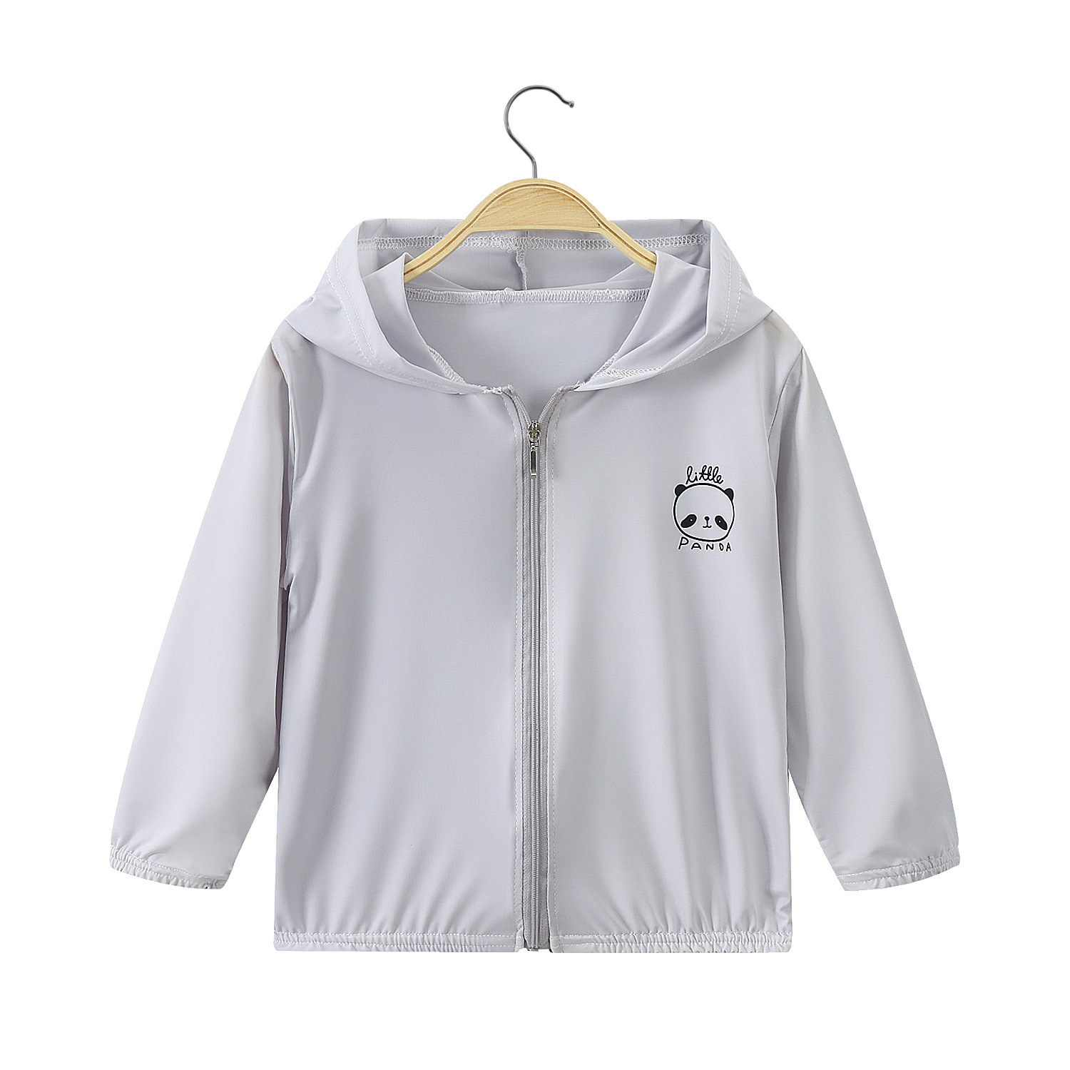 Children's Summer Kidsren's Clothing, Men's and Women's Skin Clothing, Breathable Baby Air-Conditioning Shirt, Outwear, Ice Silk Clothing, Light and Thin