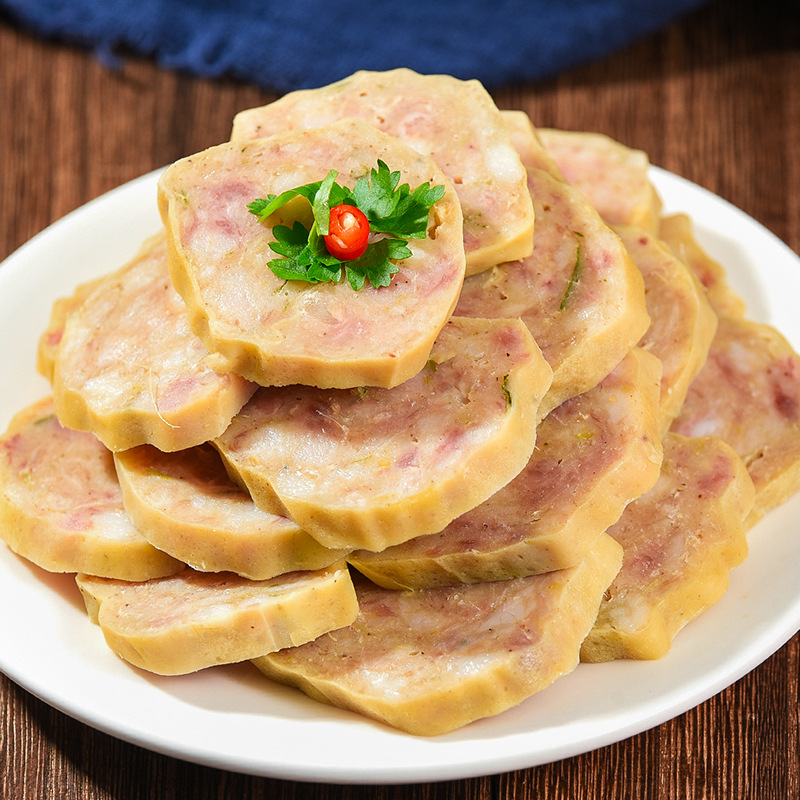 Maojia Skewers 450g Braised Meat Rolls, Fried Meat and Egg Rolls, Maojipo Xuzhou Specialty, Fengpei County Huashan Instant Food