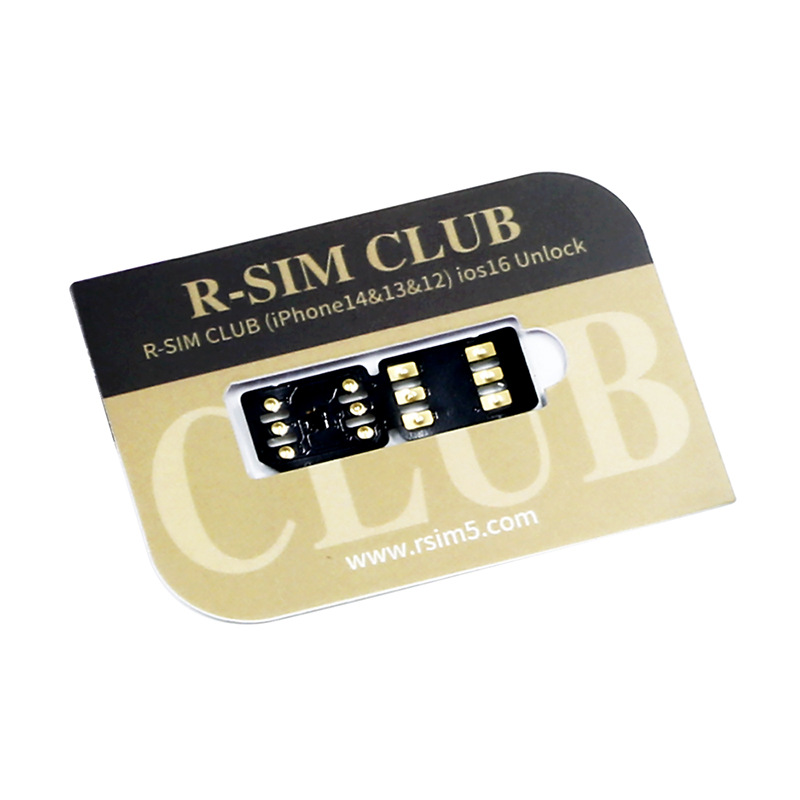 RSIM18CLUB full system unlock card stickers upgraded version multi-function automatic pop-up version iOS16 unlock