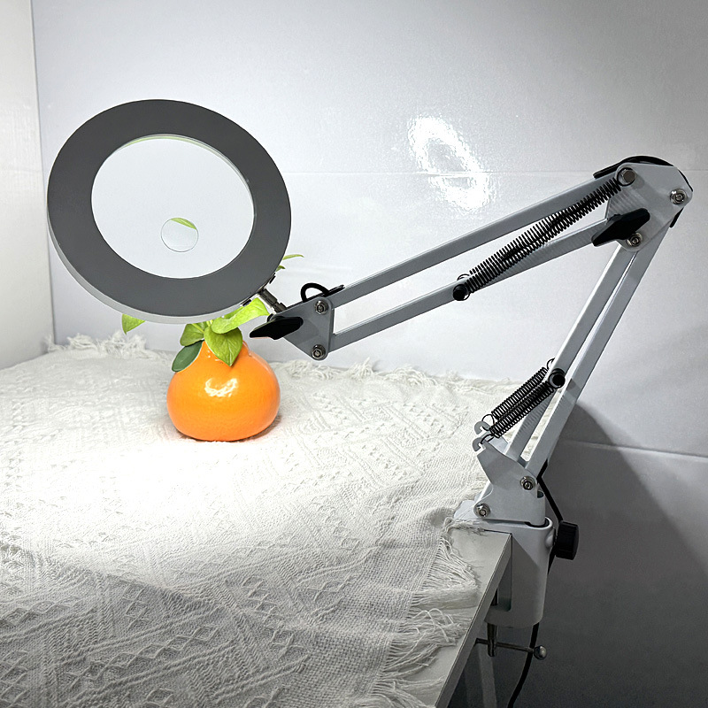 Eye Protection Reading Learning Lamp Led Long Arm American Table Lamp Welding Appraisal Repair Work Foldableing Magnifying Glass Table Lamp