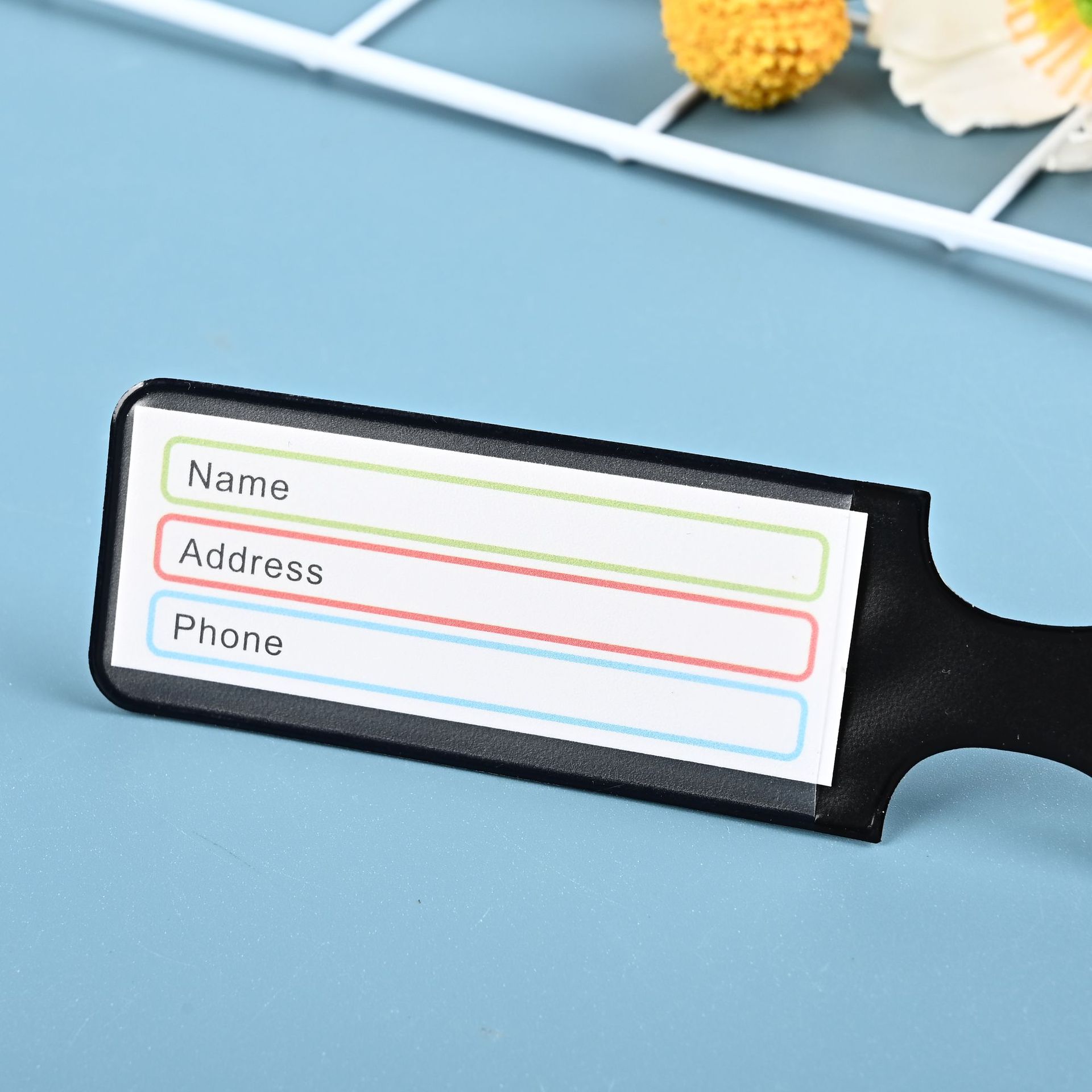 One-piece luggage tag check-in boarding pass anti-loss tag identification tag conjoined long luggage tag