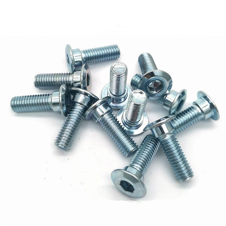 Motorcycle Electric Scooter Brake Disc Fixing Screw Floating Disc Disc Brake Disc M8 Hex Socket Bolt High-Strength Anti-Loosening