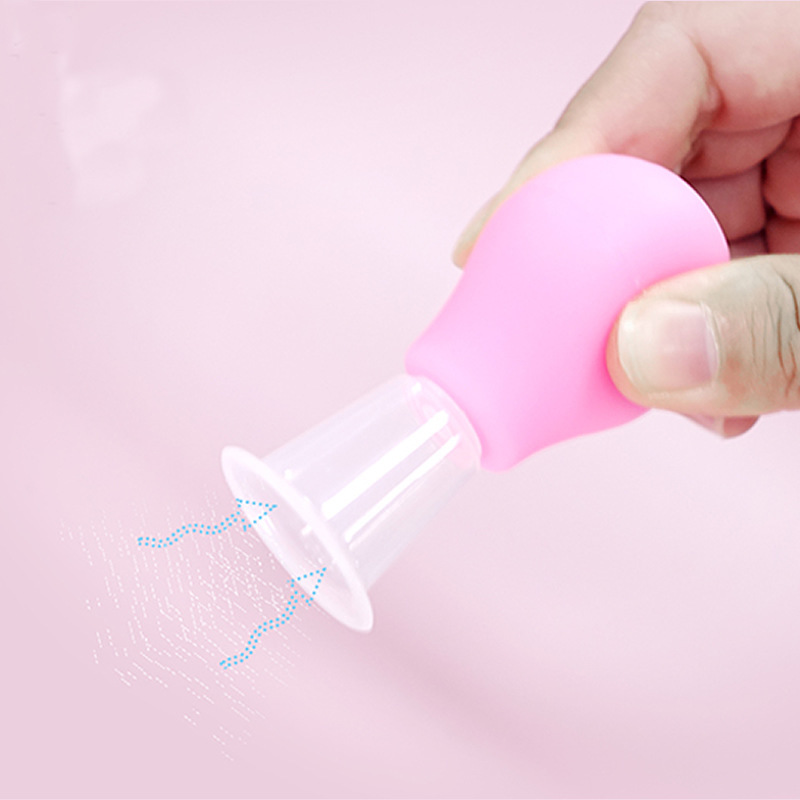 Nipple Traction Device Silicone Material Nursing Nipple Traction Device Maternity Nipple Retraction Device Breast 1 Pack