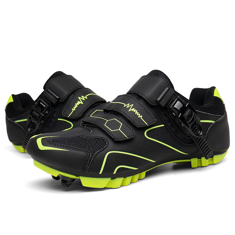 Cross-border road bike riding shoes men's and women's mountain bike lock shoes cross-border bicycle shoes outdoor power bicycle hard sole shoes