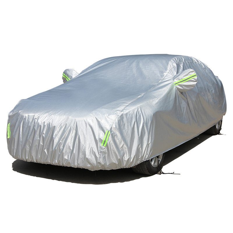 Car clothing sun-proof rain-proof Four Seasons cover full car thickened fleece-lined Oxford cloth sun-proof waterproof dustproof car cover