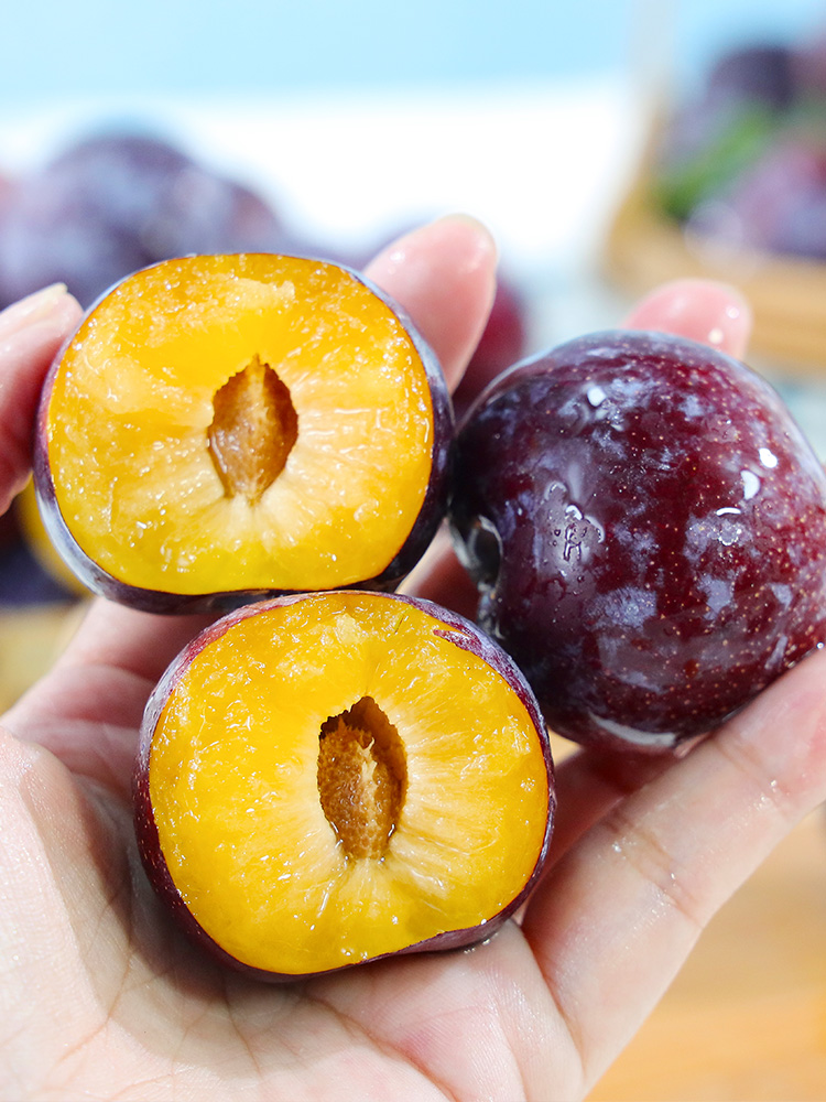 Sichuan Wenchuan Crispy Red Boneless Plum Phoenix May Crispy Fresh Fruit Green Crispy Plum Half Red Whole Box