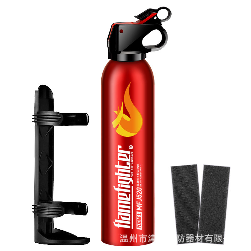 Fire warrior car fire extinguisher 520G dry powder fire extinguisher portable car home kitchen fire fighting equipment wholesale