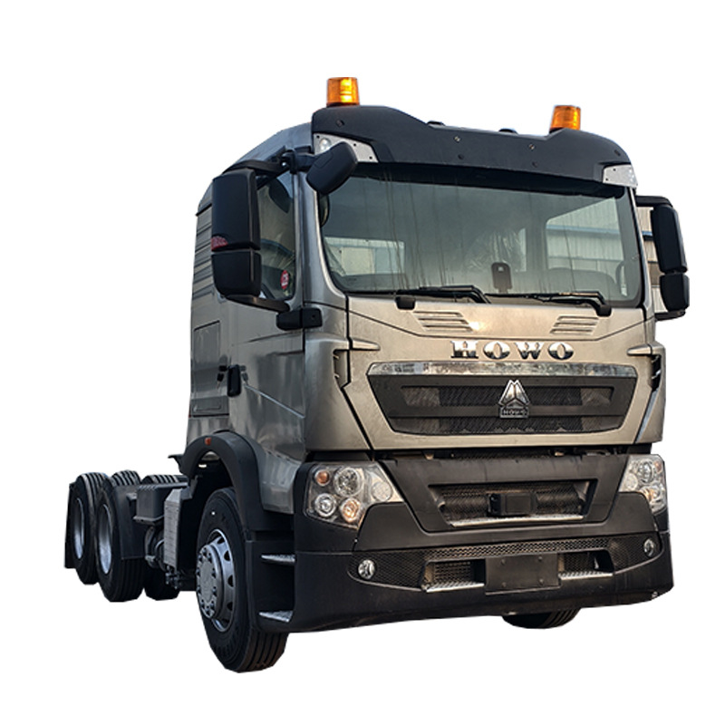 Sinotruk Howo Tx Tractor Head Export Rear Eight-Wheel Heavy Truck 380 Horsepower Cargo Transport Head