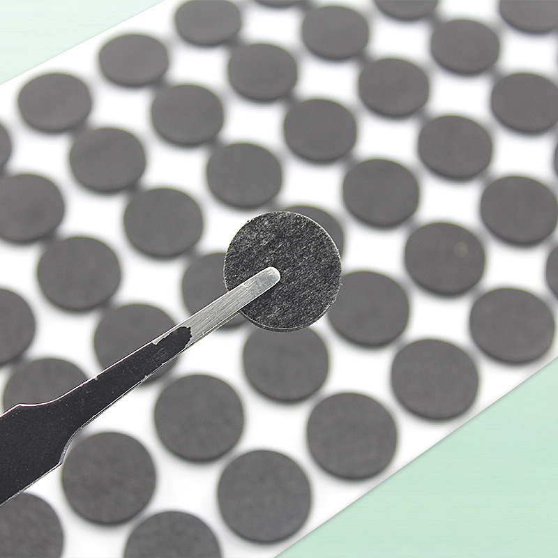 Factory Customized Gd Dongguan Manufacturer Die-Cut Foot Pads with Adhesive Backing Self-Adhesive Round Furniture and Electrical Appliances Wear-Resistant Anti-Slip Foam