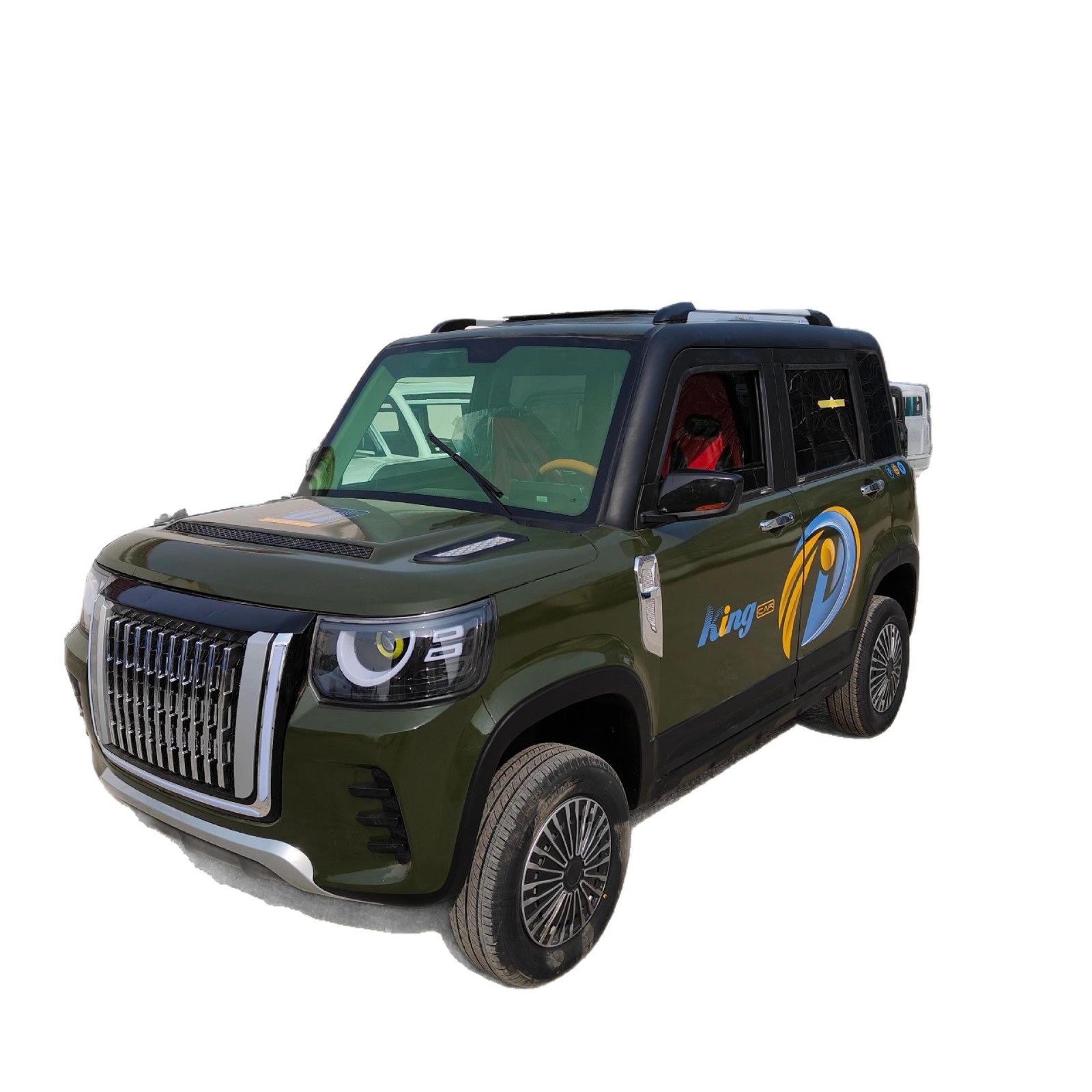 New Energy Electric Vehicle for Adult Household Use, Electric Car with Heating and Cooling Air Conditioner, Dual-Use Oil and Electricity, Foreign Trade Export Electric Vehicle