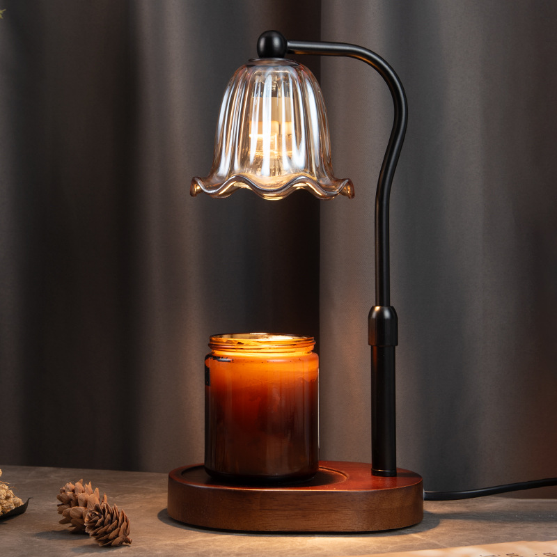 Кросс-бордерная подъемная лампа для ароматерапии, регулируемая высота, для плавления воска и свечей, с таймером и затемнением