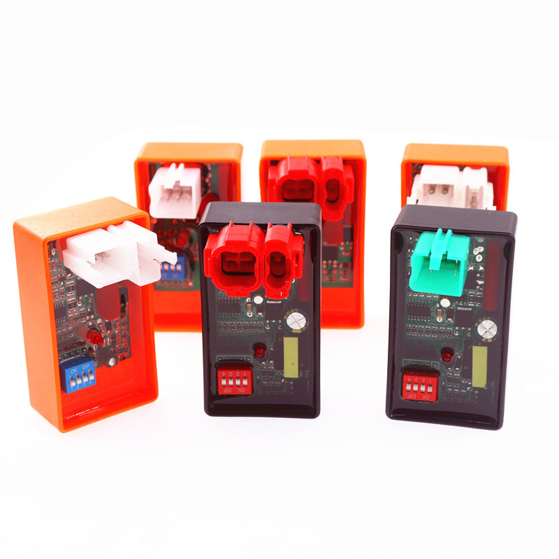 Chip igniter CDI transparent adhesive DC modification CG GY6 DY 110 ATV with adjustment