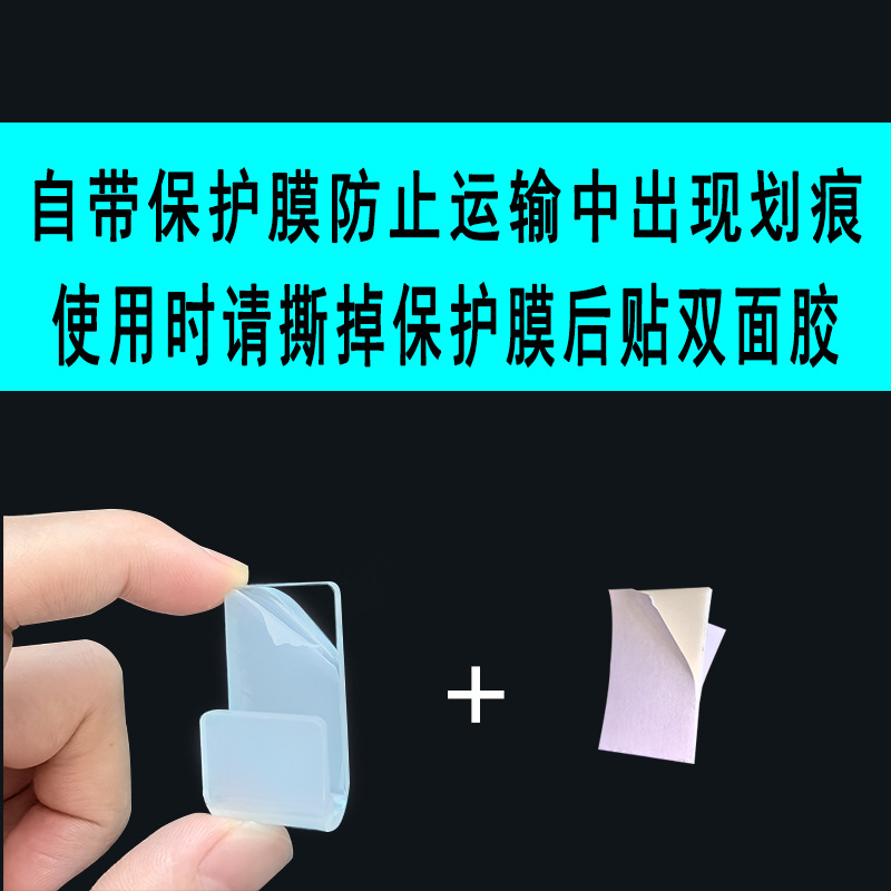 In stock cross-border high transparent wall-mounted acrylic record holder vinyl record photo record Wall hook