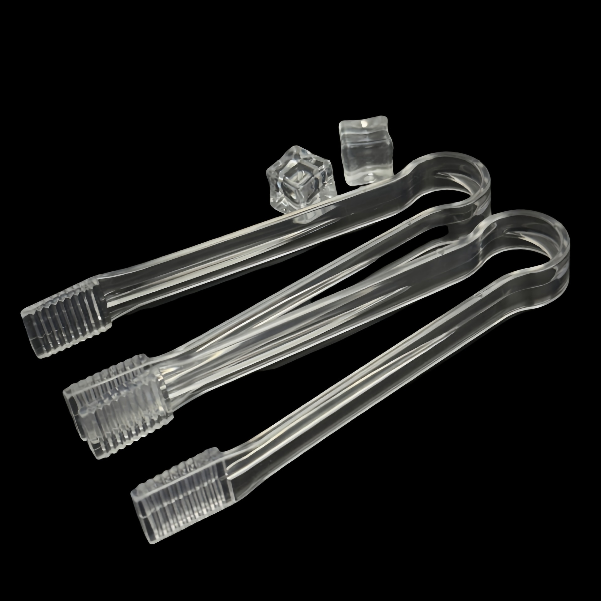 Thickened Bread Clip Plastic Clip Transparent Ice Clip Durable Plastic Cake Shop Ktv Bar Club Use