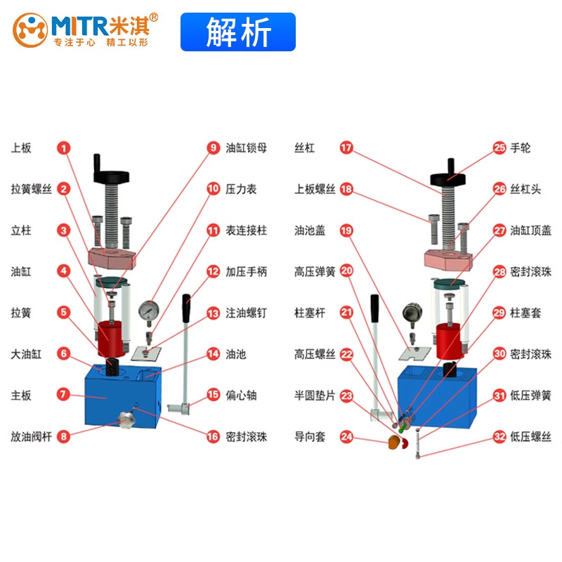 Tablet Press Powder Laboratory Small Hand-Cranked-Mingrui Forming Machine Fully Automatic Electric