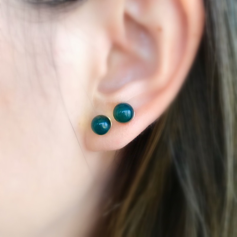 Серьги из серебра S925 мексиканский лампер 4-9мм, стиль Джокер