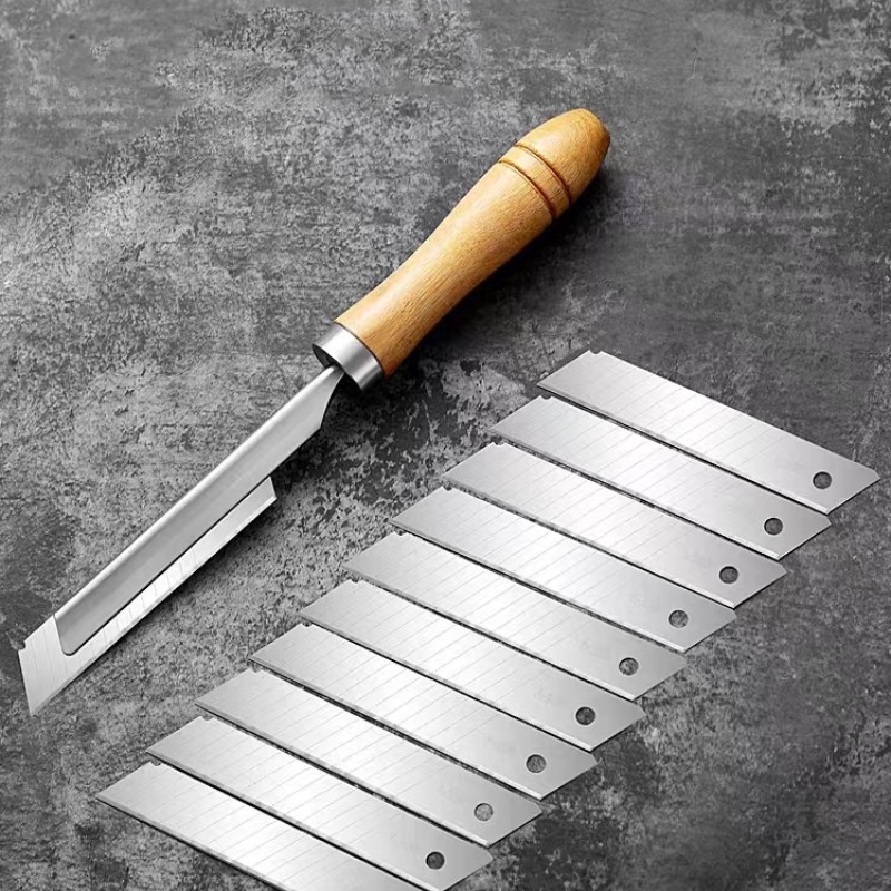 Stainless steel pig hair scraper hair scraper rack pig hair scraper hair removal tool special knife holder razor